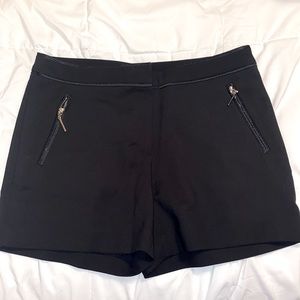 New H&M black dress shorts